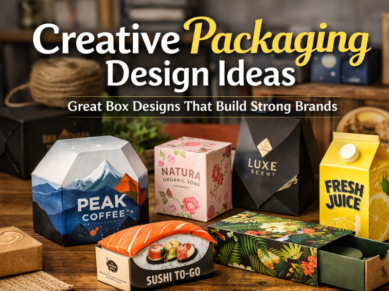 Creative Packaging Design Ideas: Great Box Designs That Build Strong ...