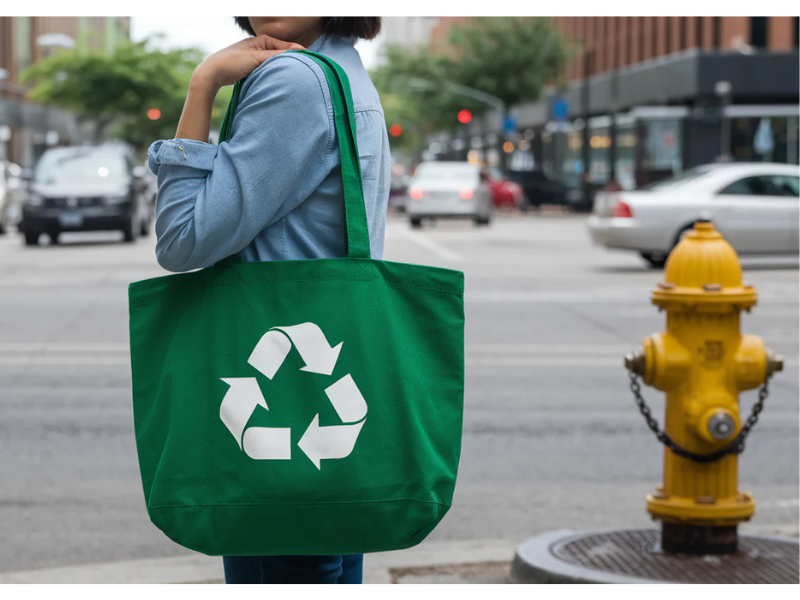 recyclable tote bag