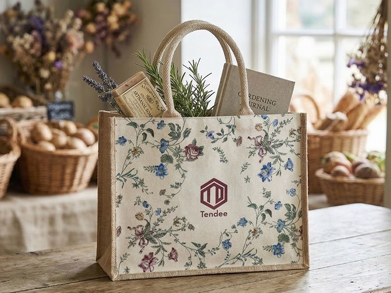 Custom Printed Jute Bag