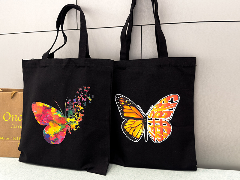 Eco-friendly cotton canvas reusable bag