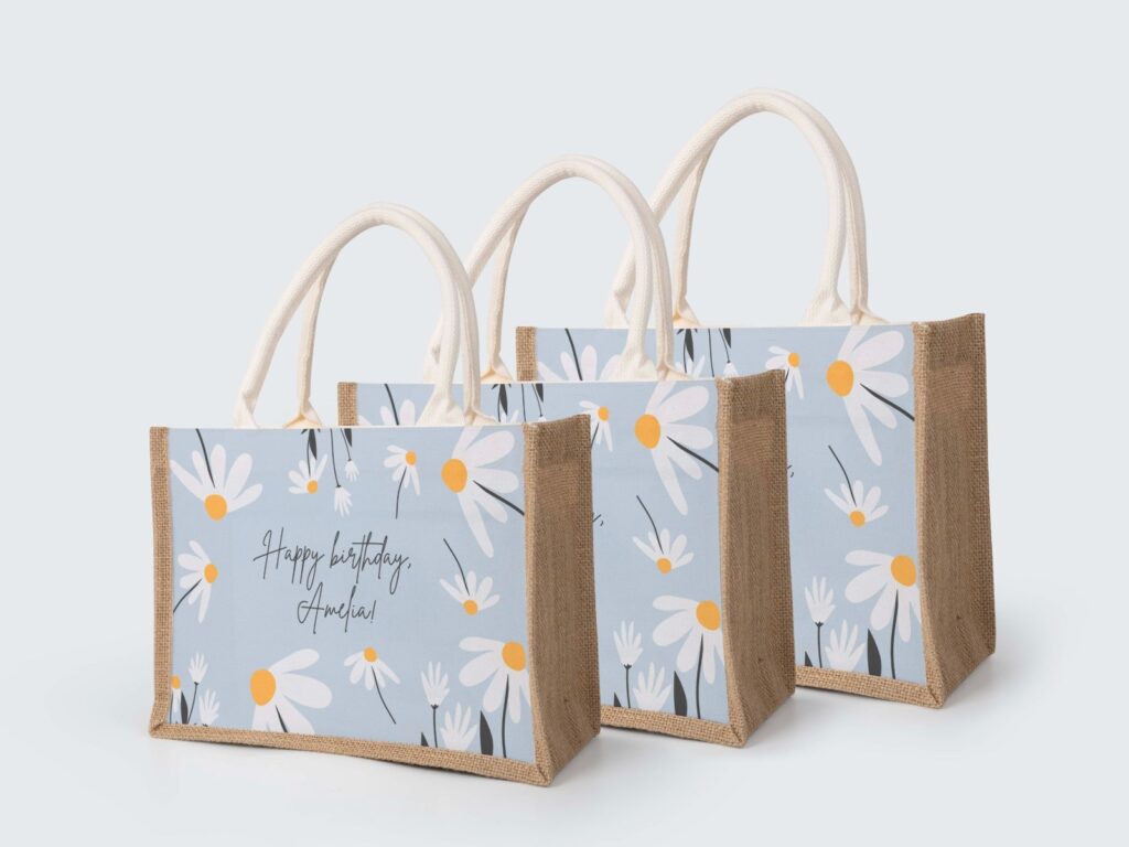 Custom Printed Jute Bag