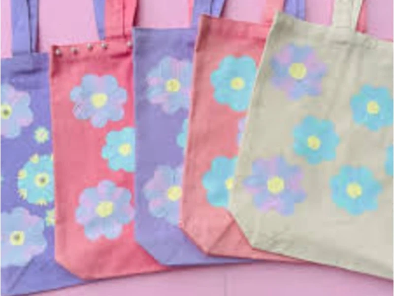 Hand painted Tote