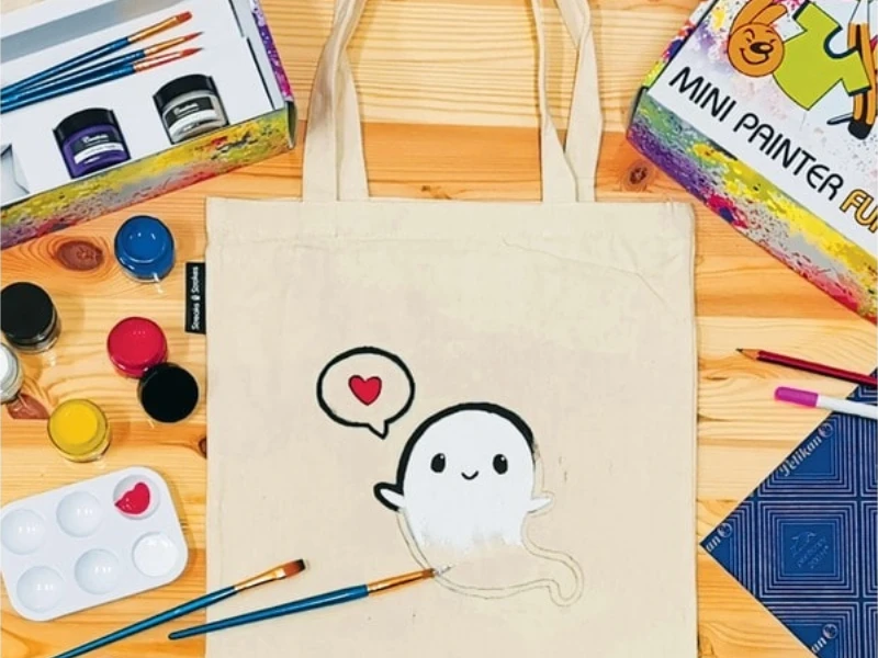 DIY Tote Bag Painting