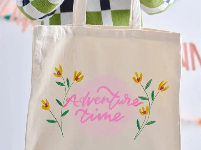 Paint a Canvas Tote Bag