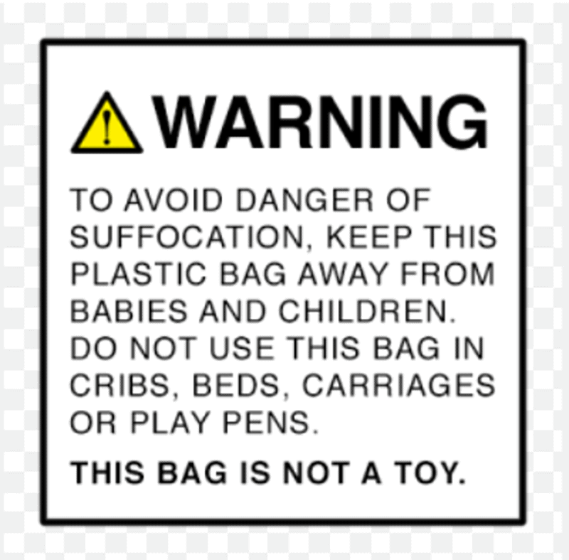 Plastic bag choking icon style