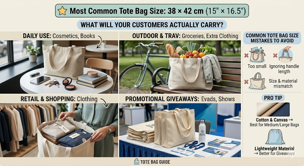 Tote Bag is beautifully packaged for retail use, and both the inside and outside reflect the brand image.