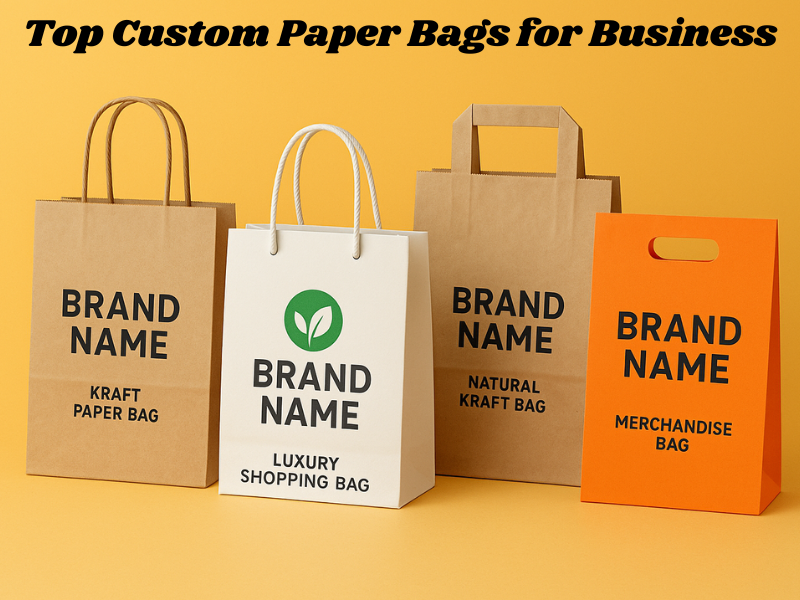 top custom paper bags for business
