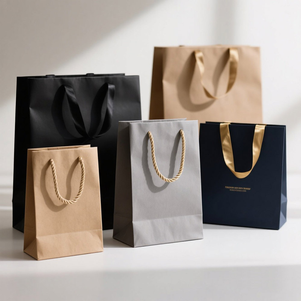 Different Sizes of Paper Bags