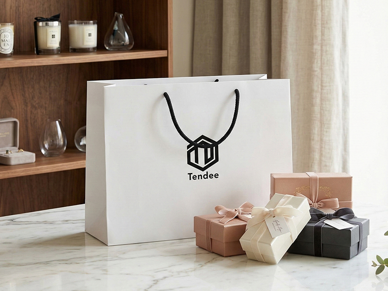 White Cardstock Bags