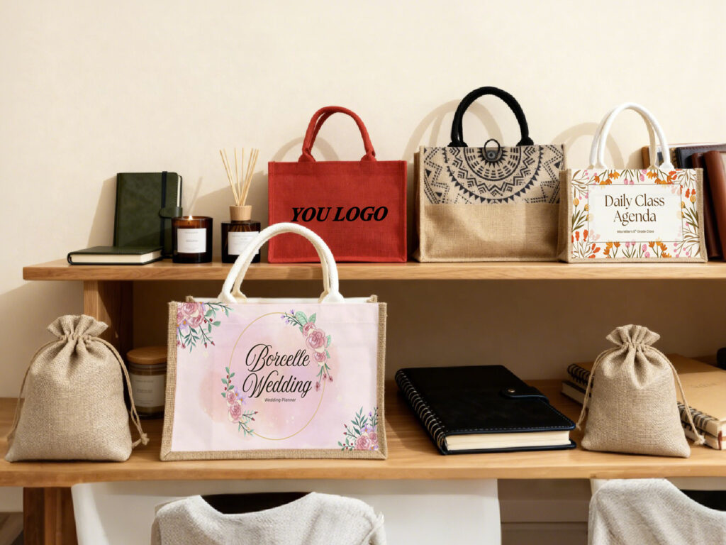 jute tote bag wholesale in china