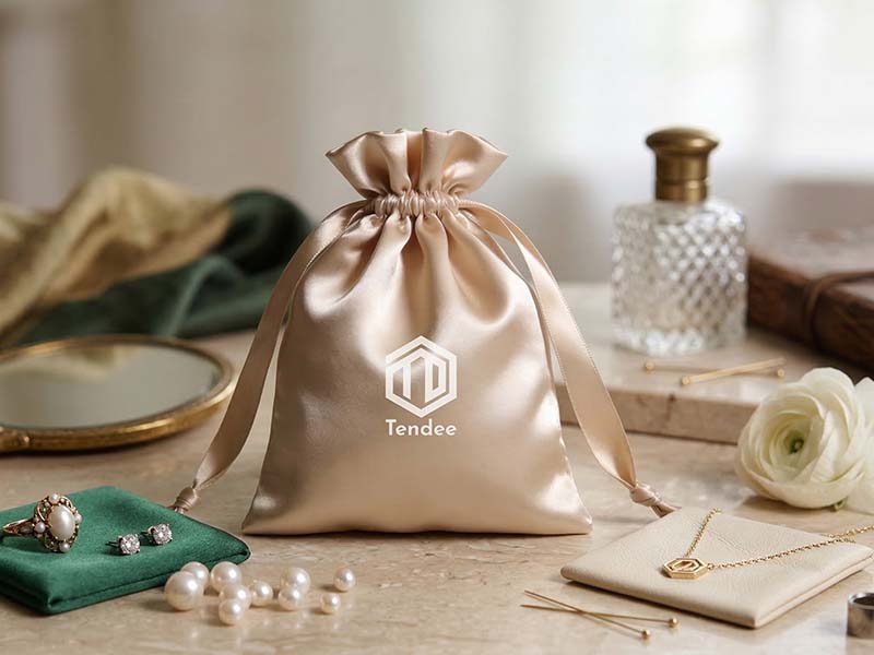 Satin Drawstring Bag