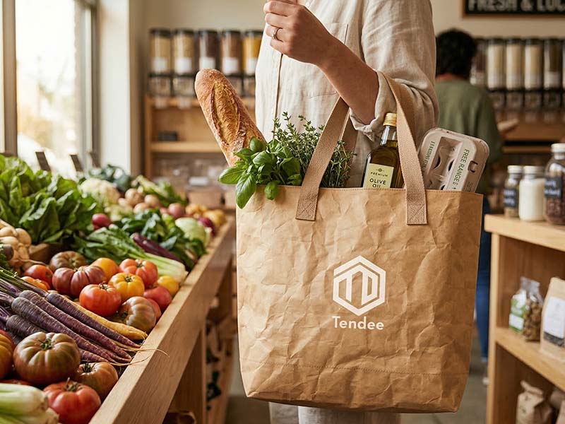 Supermarket & Grocery Runs Shopping tote bag